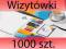 Wizytówki 1000 szt offset 350g dwustronne PROMOCJA
