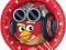 Talerzyki urodzinowe Angry Birds Star Wars 23cm 8s