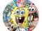 Talerzyki urodzinowe SpongeBob 23cm 10szt Urodziny