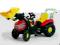 TRAKTOR NA PEDAŁY X TRAC Z ŁYŻKĄ ROLLY TOYS 46775