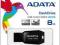 ADATA DashDrive UV100 8GB USB2.0 czarny - mini