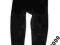98 F&amp;F GETRY LEGGINSY CZARNE WELUROWE JAK NOWE