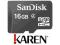 Micro Secure Digital microSDHC UHS-I 16GB Sandisk