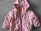 Jesienna kurtka różowa 74cm