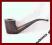 Fajka Golden Pipe 48 Ciemny Brąz