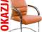 Krzesło konferencyjne skóra 067Dbrąz OUT-1410021-2