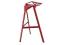 Stołek barowy Gap inspirowany One czerwony design