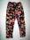 Leggin. ocieplane w duże kwiaty NIEDZIELA PROMOCJA