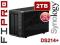 Synology DS214+ Serwer NAS +2x1TB WD RED WD10EFRX