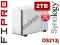 Synology DS213j Serwer NAS +2x1TB WD RED WD10EFRX