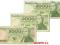 23.PRL, Zest.Banknotów 5 000 Złotych szt.3, St.3/4