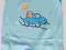 Bawełniane śpiochy śpioszki rozm. 68 fajny nadruk