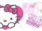 277 HELLO KITTY biel-róż MAJTKI W 3-PAKU 116-122