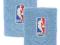 FBF FROTKI NBA LOGOMAN WRISTBAND LIGHT BLUE DWUPAK