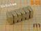 MPŁ 13x13x5 magnes neodymowy magnesy neodymowe