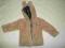kurtka z uszkami roz. 74 TANIO nie używana