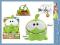Epee MASKOTKA CUT THE ROPE OM NOM dźwięki Pluszak