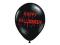 Balony 14 Happy Halloween, Pastel Black, 6szt.