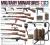 US Infantry Weapons Set  35121 TAMIYA 1/35 WROCŁAW