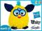 Hasbro Miękka MASKOTKA FURBY MOHICAN 20cm Żółty