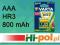 Akumulatorki Varta Accu HR03 AAA 800 mAh - 4 szt.