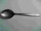 Łyżka duża  stołowa do zupy z PRL z napisem BZG