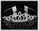 Diadem tiara korona opaska cyrkonie ślub 46