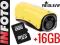 Kamerka RD32II Full HD żółta na kask narciarski