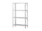 Regał metalowy wciskany 4 półki EASY 75 biały
