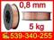 DRUT SPAWALNICZY 0,8mm 5kg STALOWY -PROMOCJA-