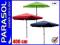 Parasol ogrodowy LINDER EXCLUSIV 400cm - KOLORY