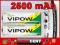 AKUMULATORKI akumulatory NI-MH VIPOW 2x AA 2500mAh