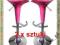 2 x stołki barowe,2 x Barhocker różowe SB034