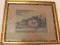 SYGNOWANY RYSUNEK AKWAFORTA 1923 ROK ZA SZKŁEM