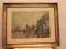 STARY SYGNOWANY RYSUNEK AKWAFORTA 1917 ŁADNA RAMA