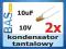 Kondensator tantalowy 10uF 10V _ 5x8 _ 2szt