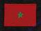 MAROKO flaga TERMO naszywka Casablanca Marakesz