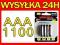 4 AKUMULATORKI AAA R3 1100 mAh UNICELL BATERIE