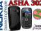 GUMA S-LINE TPU NOKIA ASHA 302 CZARNY + FOLIA