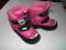 Buty dziecięce, śniegowce, różowe dla dziewczynki