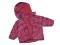 wiśniowa puchowa kurteczka zara 74 cm