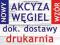 DOKUMENT(dowód)DOSTAWY wyrobów węglowych - NOWY WZ