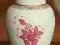 AMFORA WAZON HEREND WĘGRY PORCELANA RÓŻA