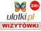 Wizytówki jednostronne kreda błysk 350g 100 szt