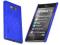 Blue Rubber case LG Optimus L7 P705 + folia wym.