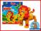 PIANKOWE KLOCKI PUZZLE 3D LEW 68 ELEM.XY2015