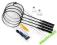 BADMINTON ZESTAW GET SPART 4 RAKIETY SIATKA LOTKI