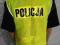 POLICJA kamizelka odblaskowa OSTRZEGAWCZA letnia