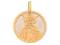 Złoty medalik komunia chrzest 585 14k 35131