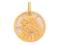 Złoty medalik komunia chrzest 585 14k 35027